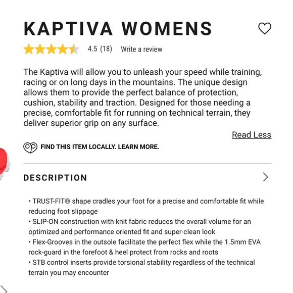 La sportiva KAPTIVA trail running shoes - Picture 6 of 12